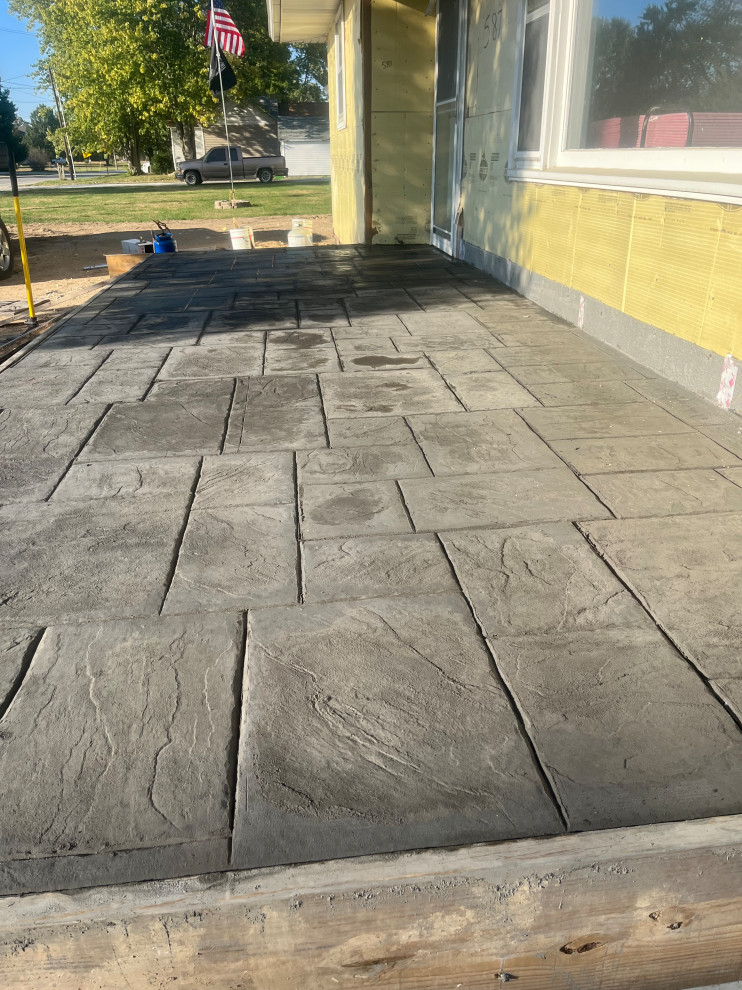 Sidewalks, Porch Cap, Detached Garage w/ Office Floor