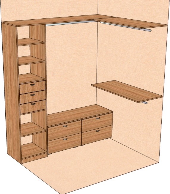 Гардеробные комнаты