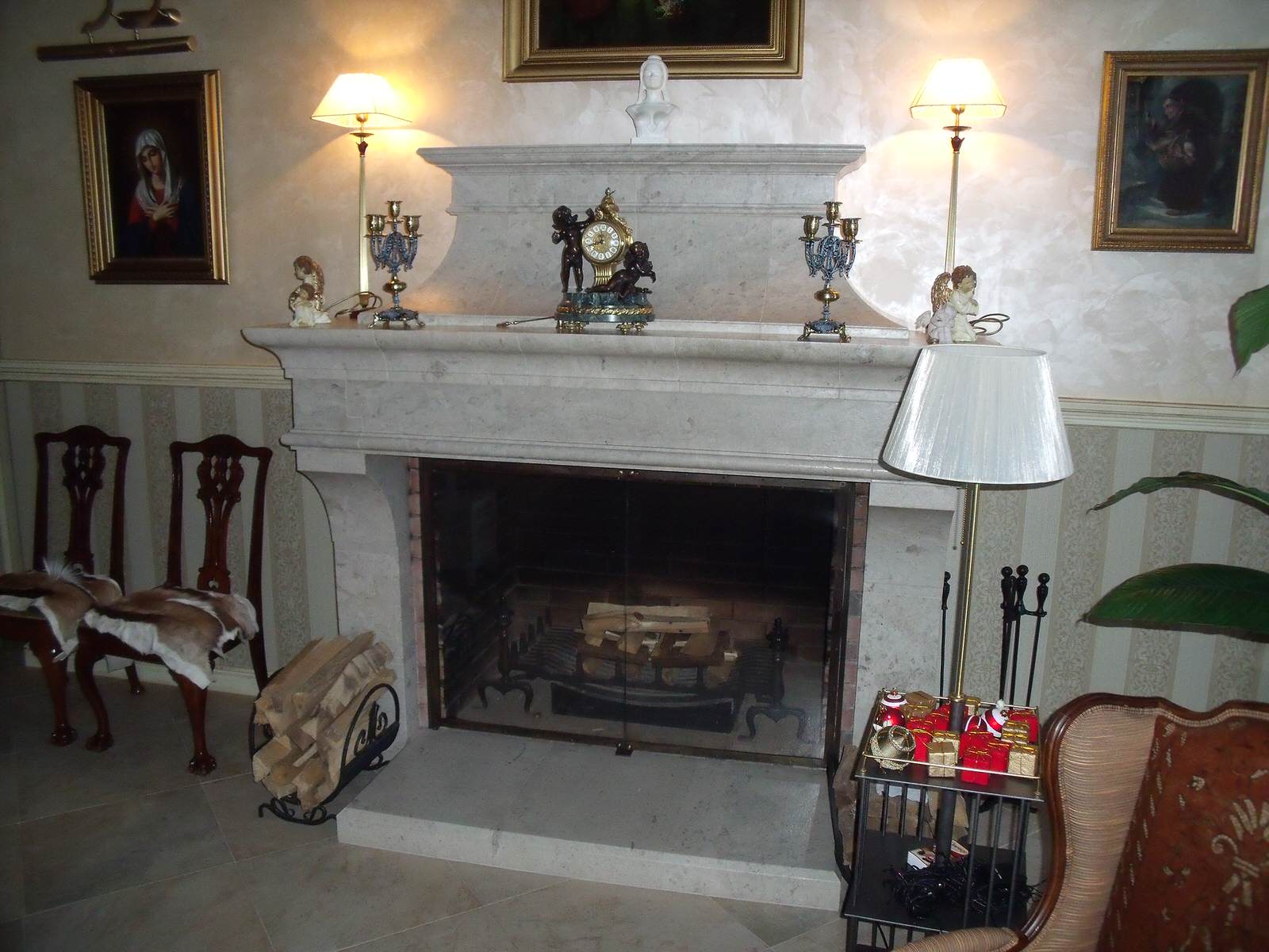 Камины и печи