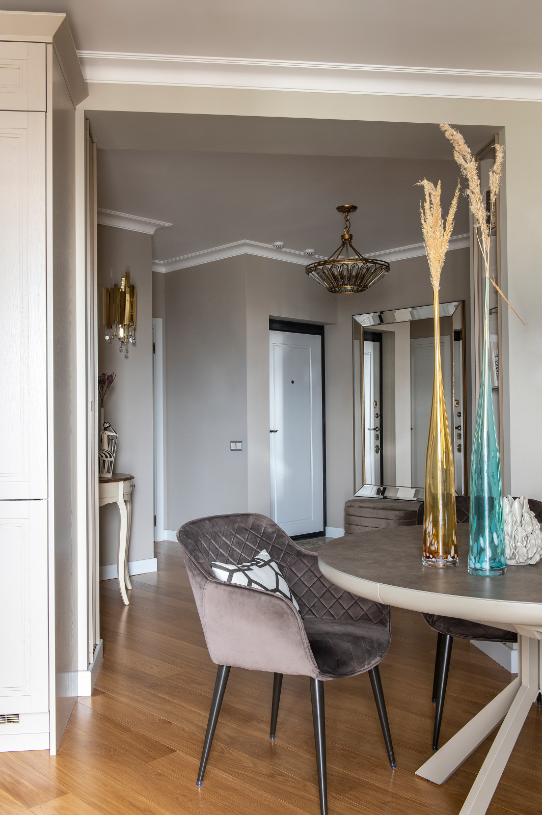 Квартира дизайнера по проекту Ольги Коровиной