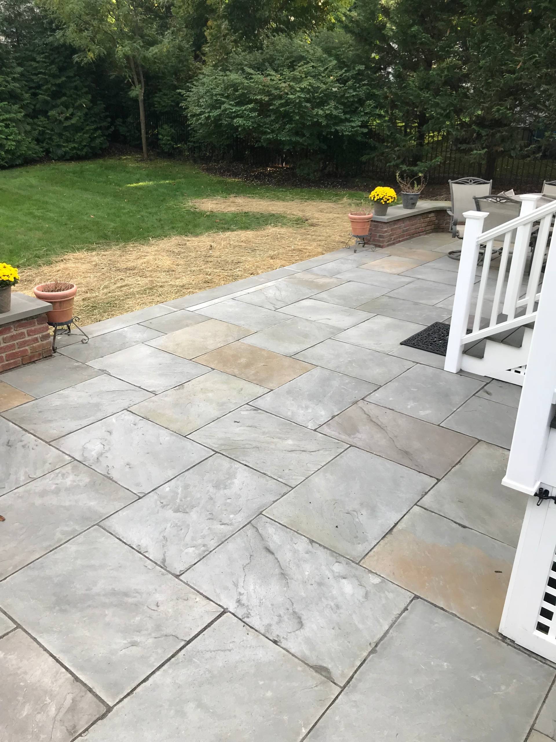 Chatham Composite Deck and Bluestone/Brick raised patio