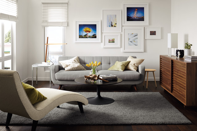 Anson Sofa And Delia Chaise By R B Anson Sofa And Delia Chaise By R B Midcentury Living Room