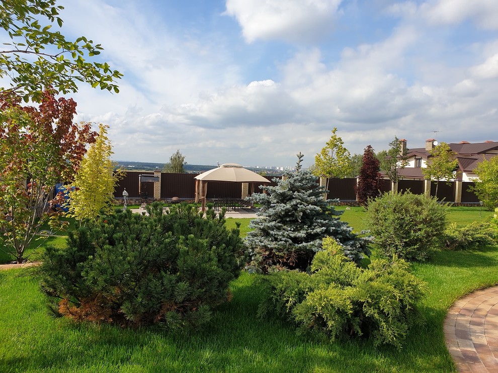 Проект участка с террасированием.