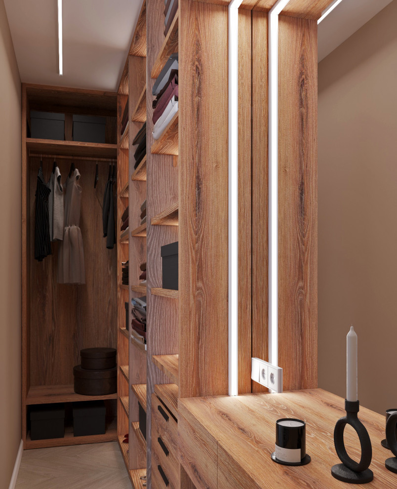 Спальня с гардеробной (2х комнатная квартира)