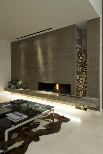 casa con buco in mezzo contemporary-living-room