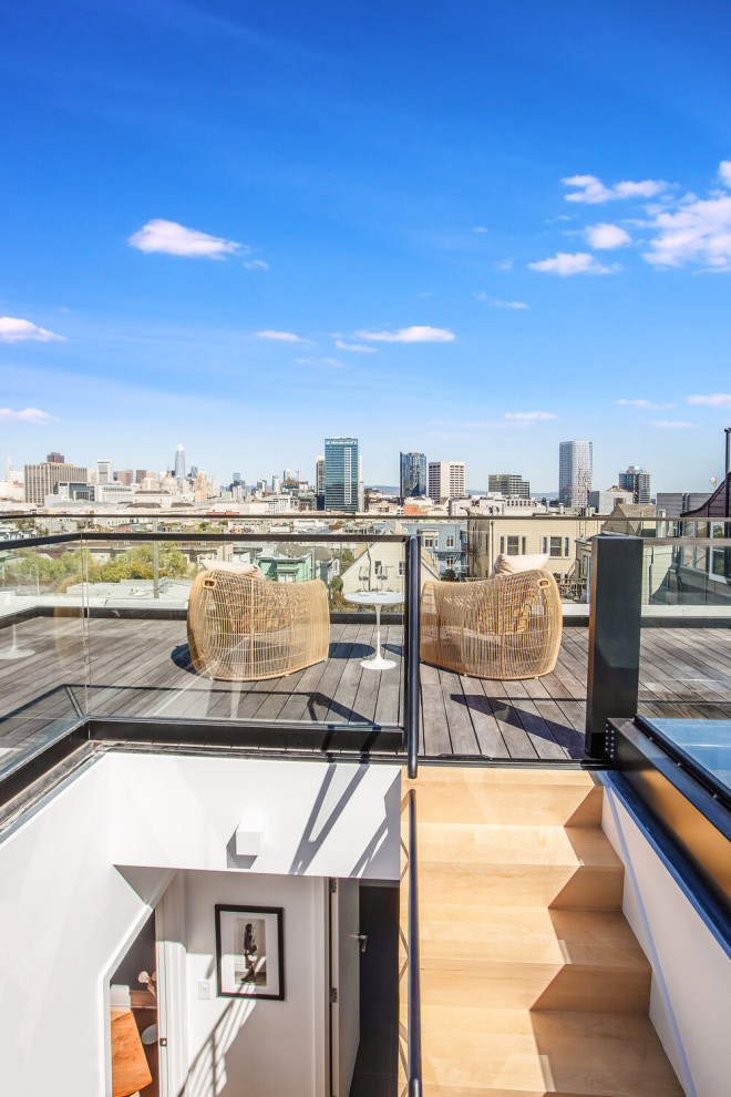 HAYES VALLEY HOUSE Modern Deck San Francisco by Lincoln