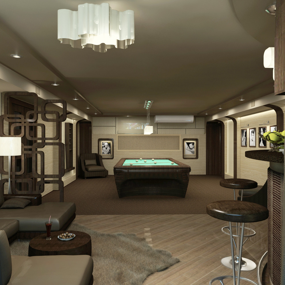 Бильярдная в частном доме