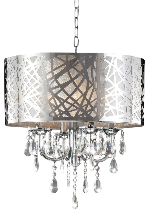 Chandler Heidi 4 Light Crystal Chandelier Chrome More Info