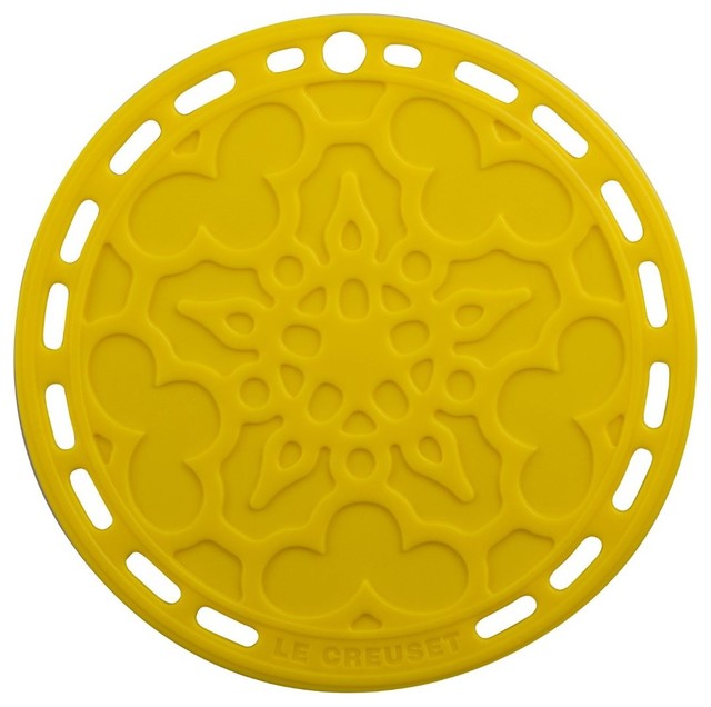 Shop Houzz DaSalla's Le Creuset Silicone Round French Trivet, 8Inch Trivets