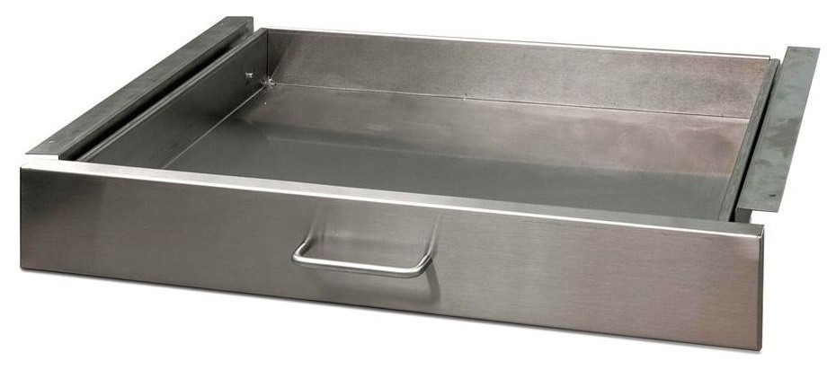 Cocina Kitchen Cart With Stainless Steel Top, 27" Drawer