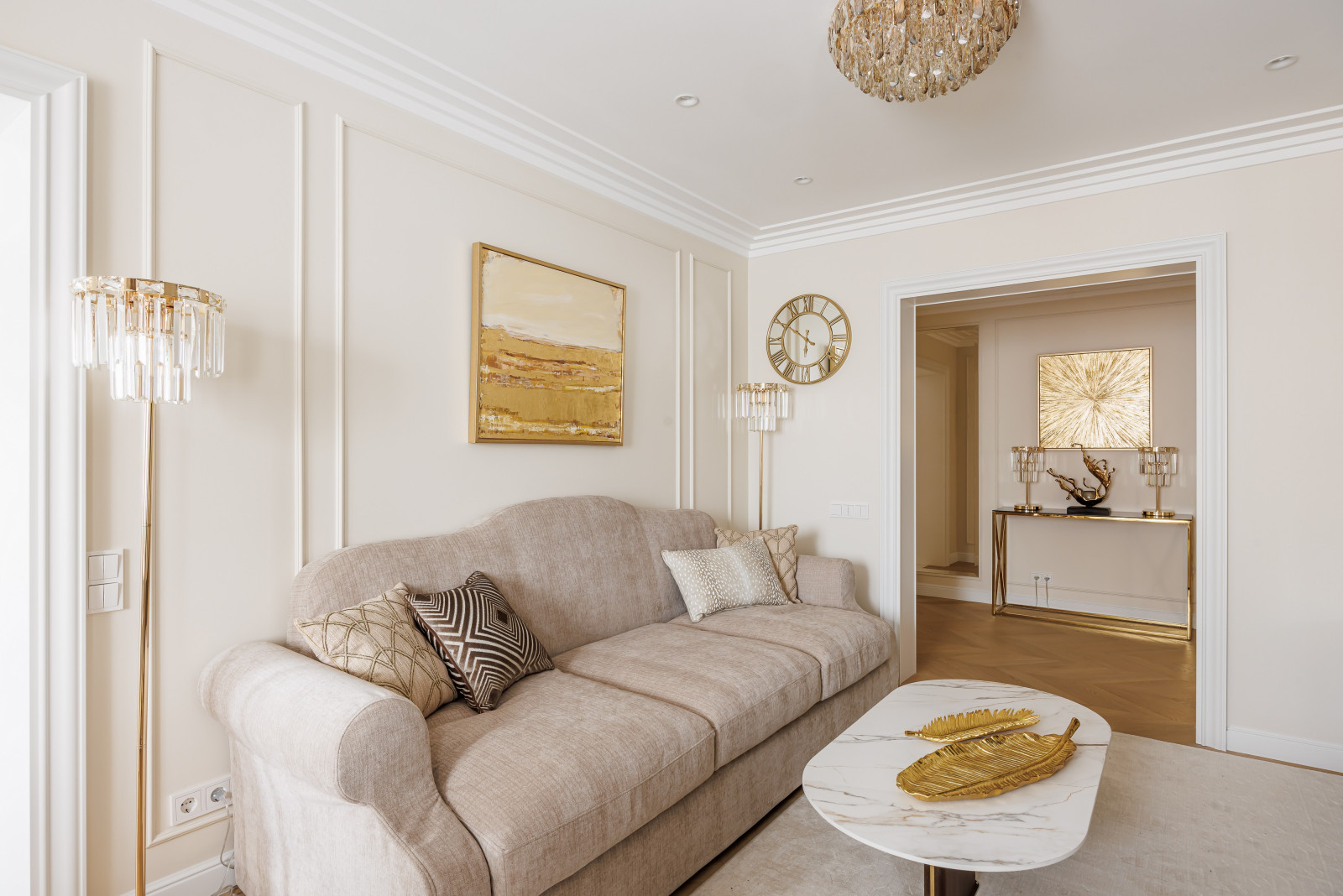 Дизайн и ремонт квартиры на улице Марьинский парк - Музыка неоклассики