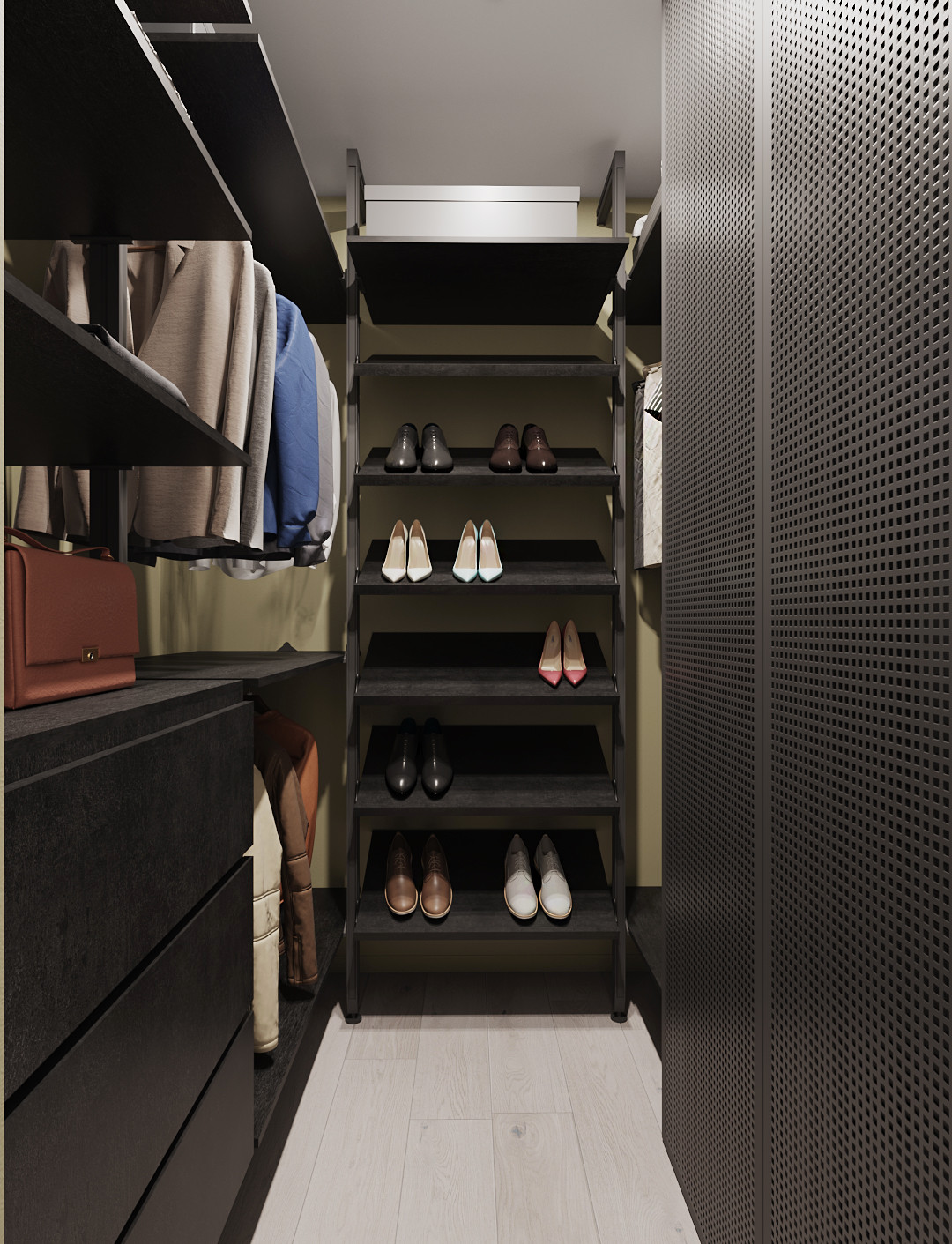 гардеробная при входе