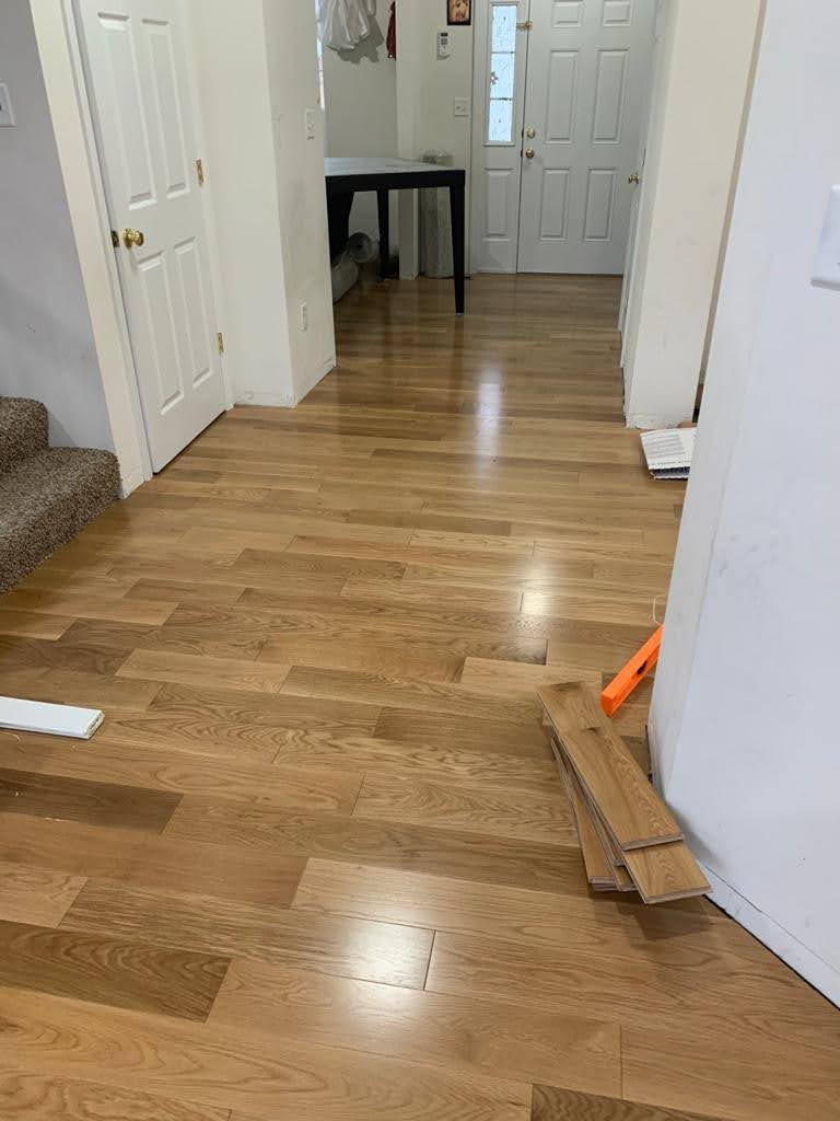 Hardwood Floor installation