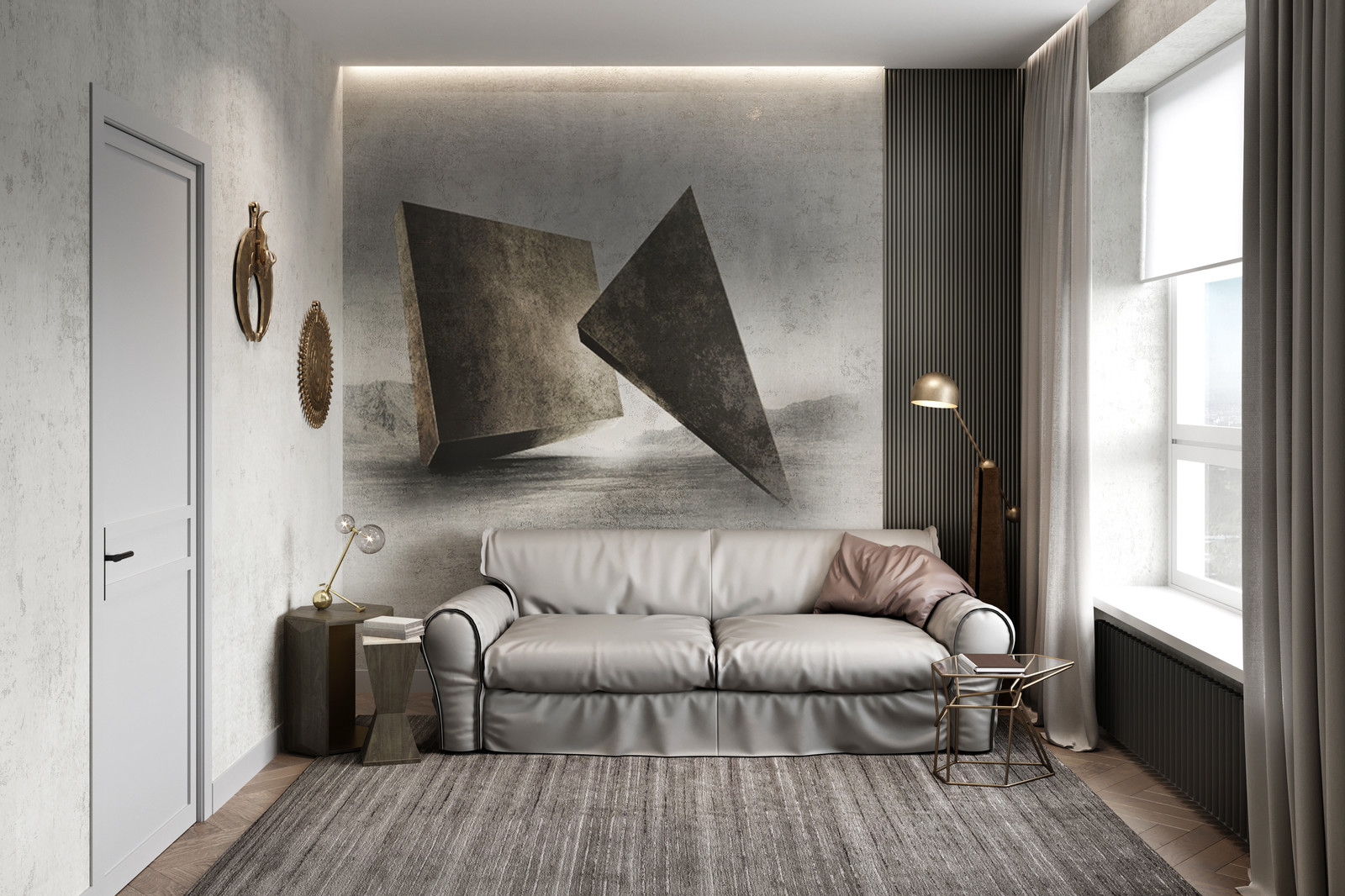 Двухкомнатная квартира в ЖК "Береговой"