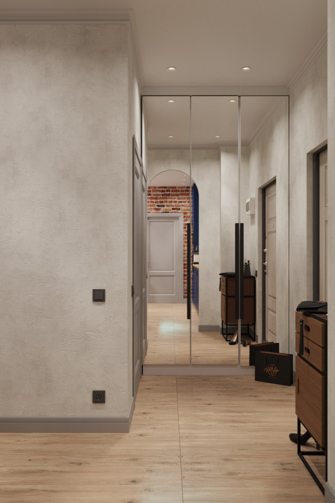 Квартира в стиле эклектика с сочетанием Лофта, Сканди и немного Востока.