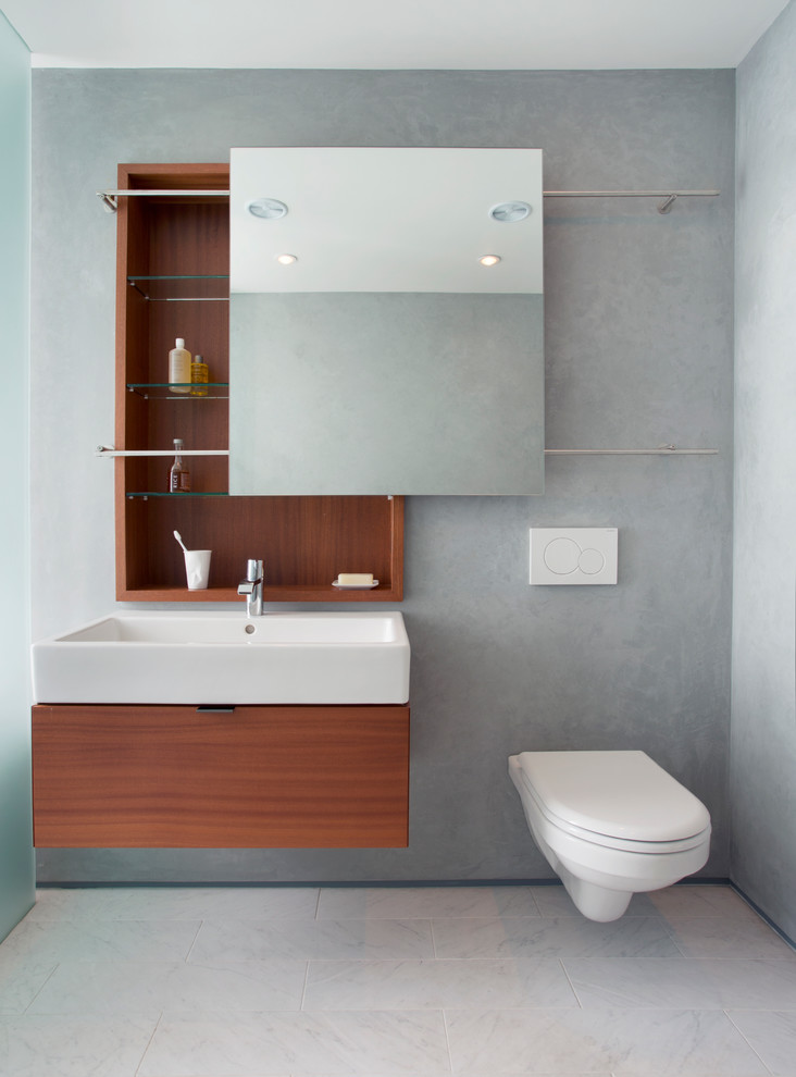 Bathroom - contemporary bathroom idea in Boston