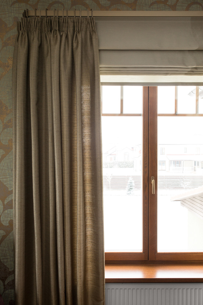 Текстильное оформление загородного дома