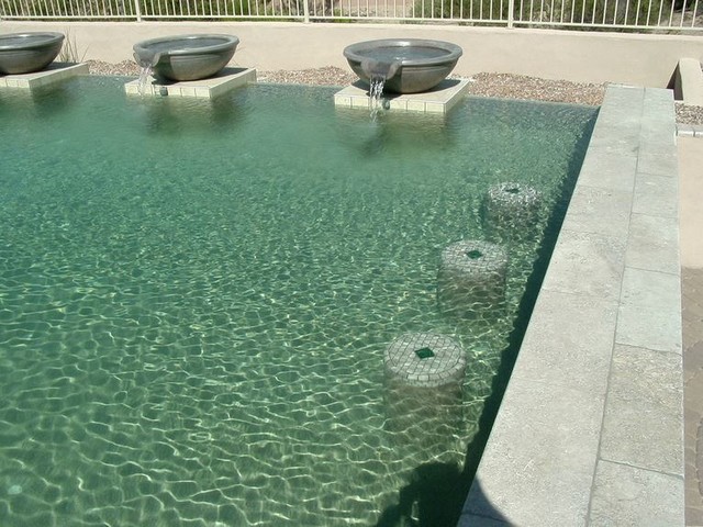 Table and Stools modern-pools