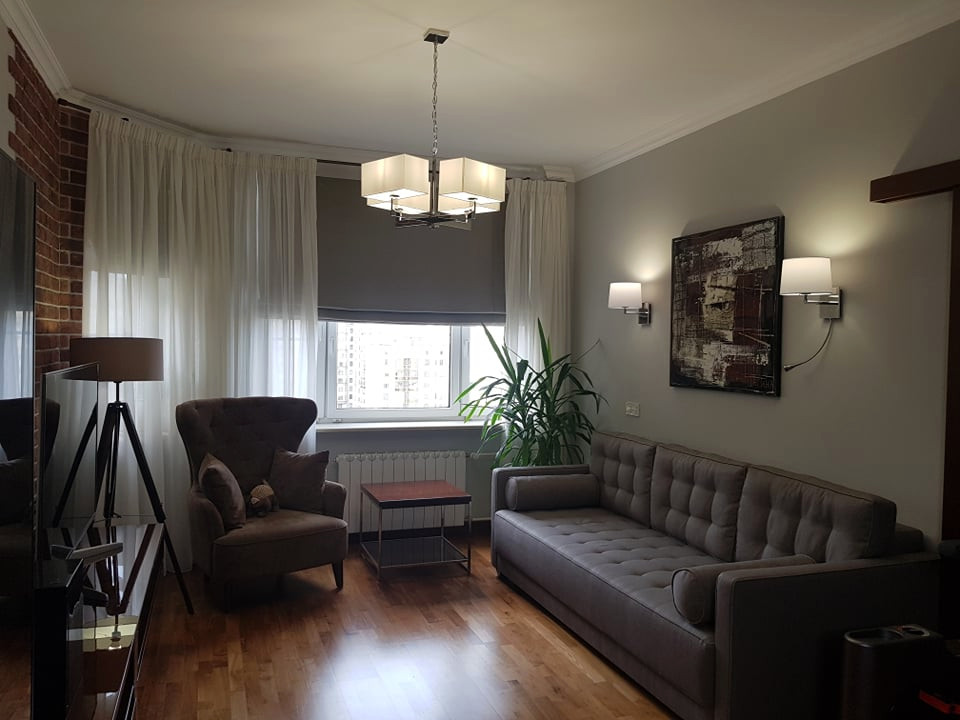 Мягкий лофт в московской квартире 2020