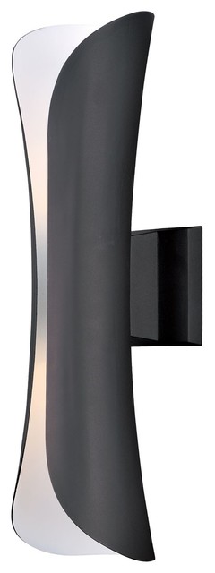 Scroll Outdoor Wall Sconce, Architectural Bronze - Transitional ...