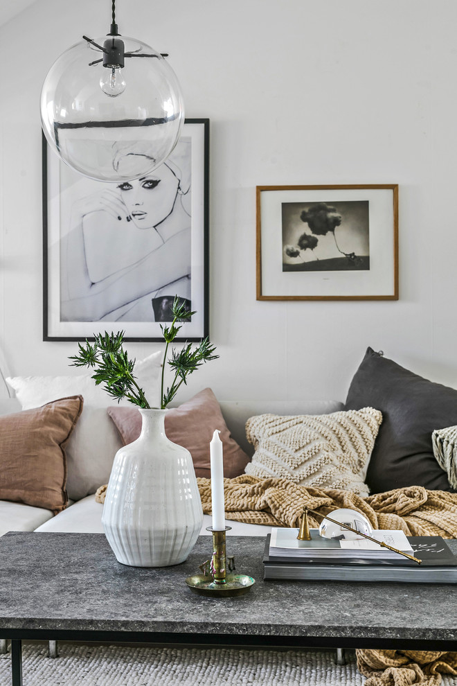 Inspiration for a scandinavian home design remodel in Gothenburg
