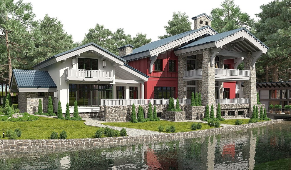 Шале у озера