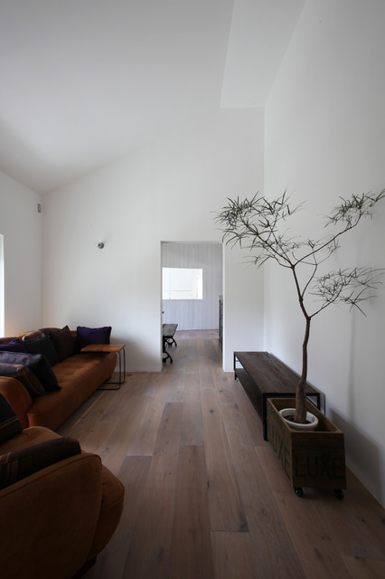 en trendy-dagligstue