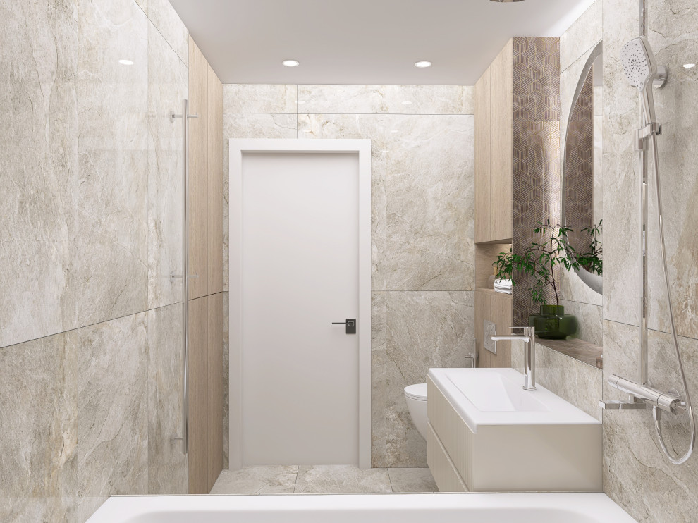 Дизайн-проект квартиры  частично 30,9 кв.м.  для молодой пары с ребенком