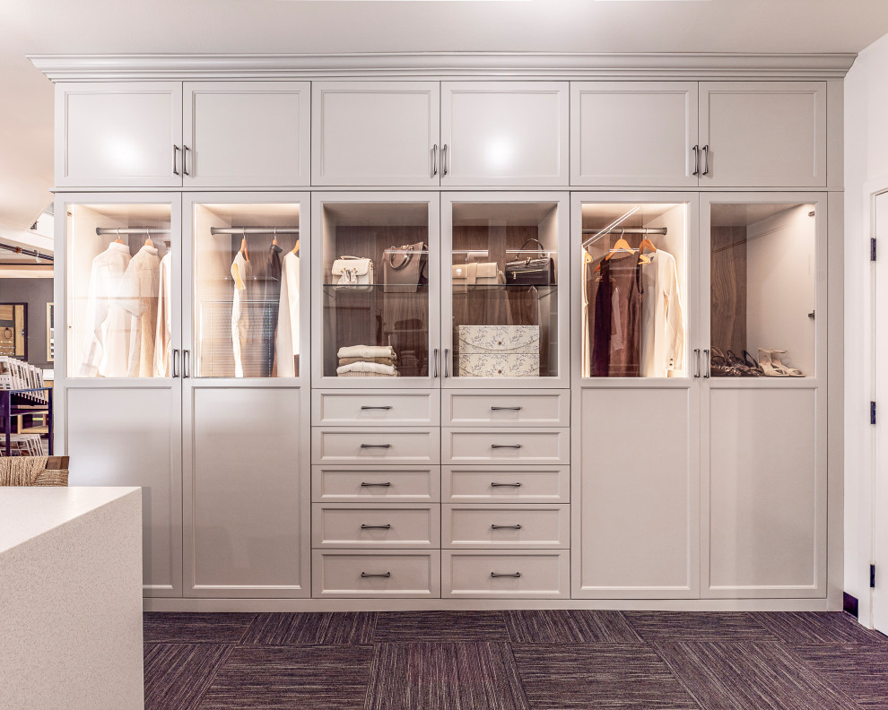Custom Wardrobe Cabinetry Display - Transitional - Closet - San ...