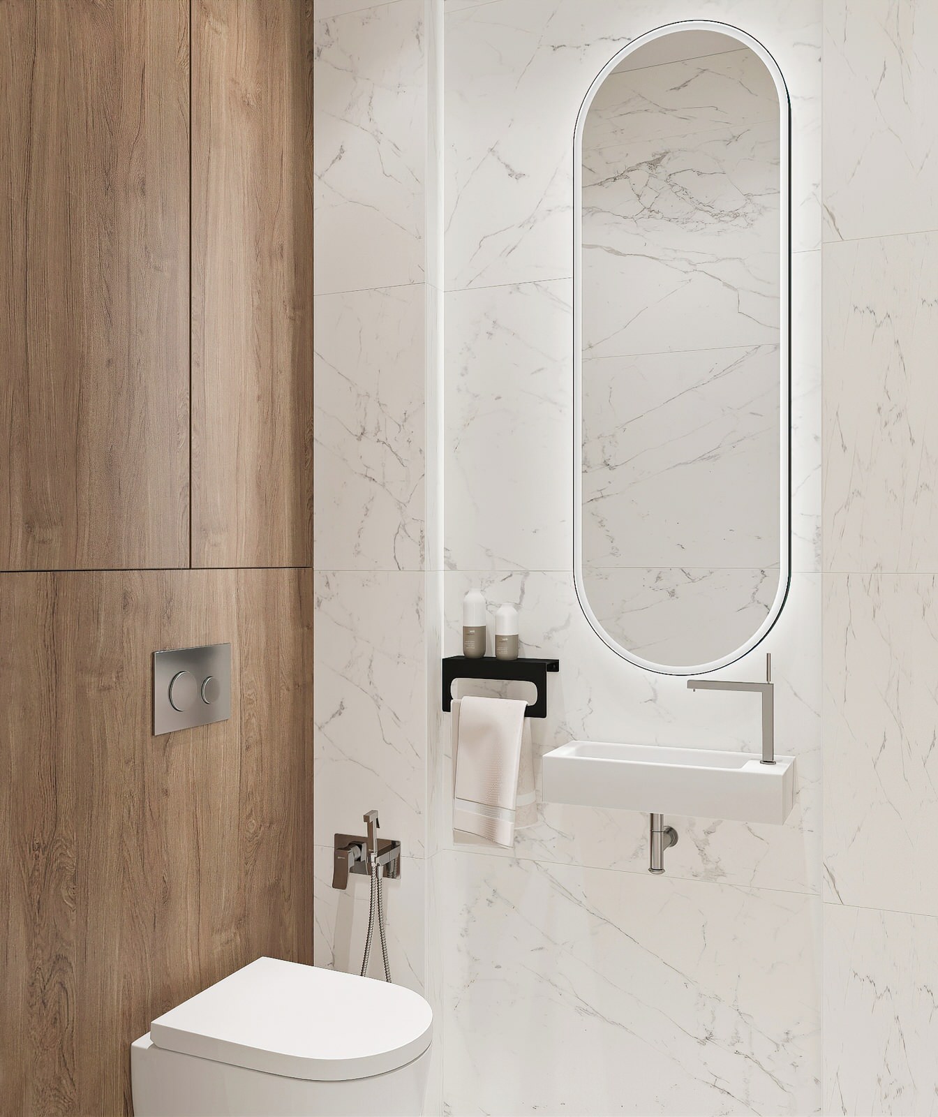 Проект квартиры  67 кв.м. 2021г.