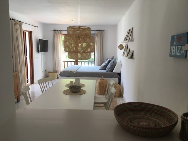 Ibiza Apartment mediterranean-living-room