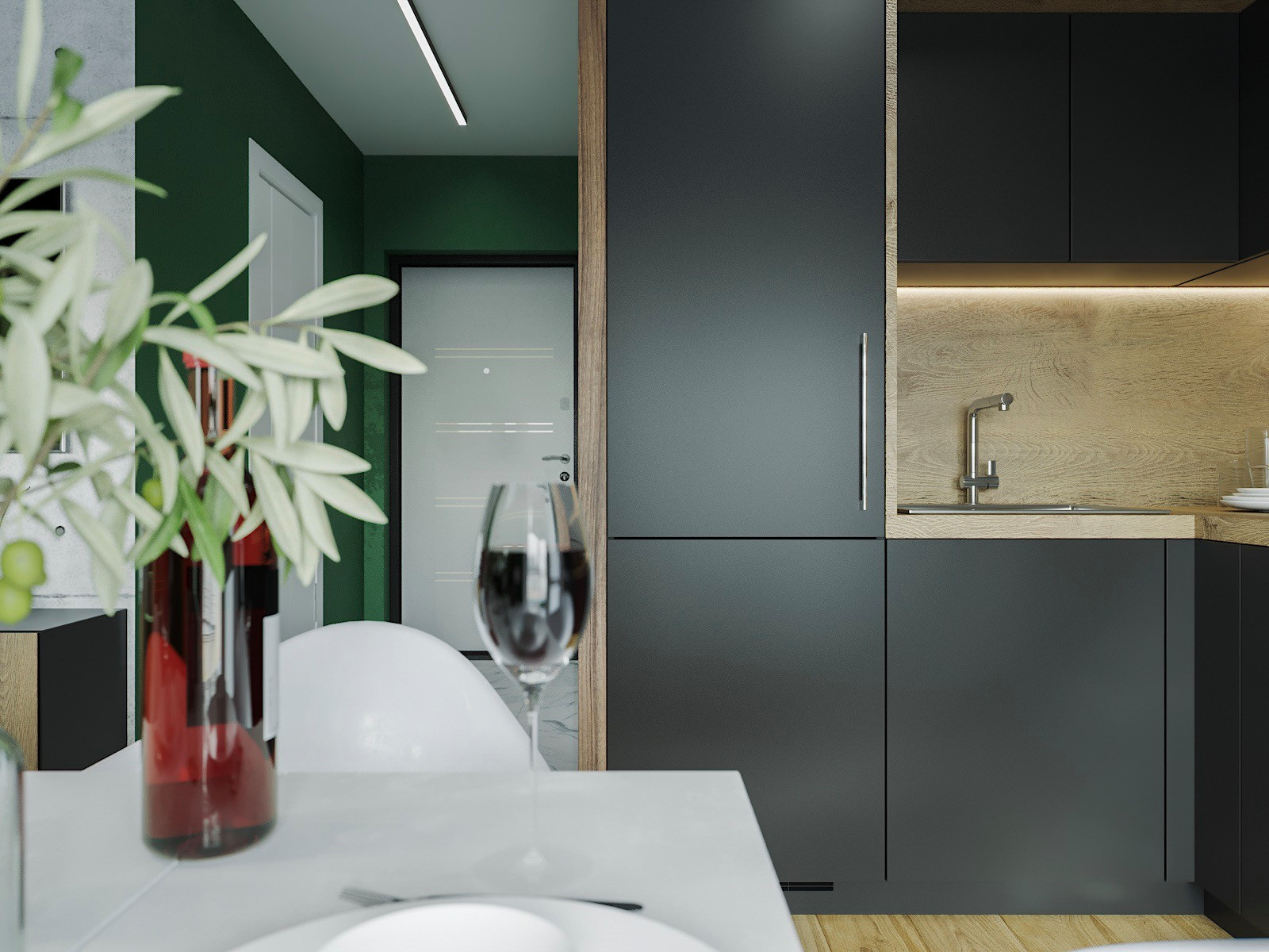 Студия для молодого человека