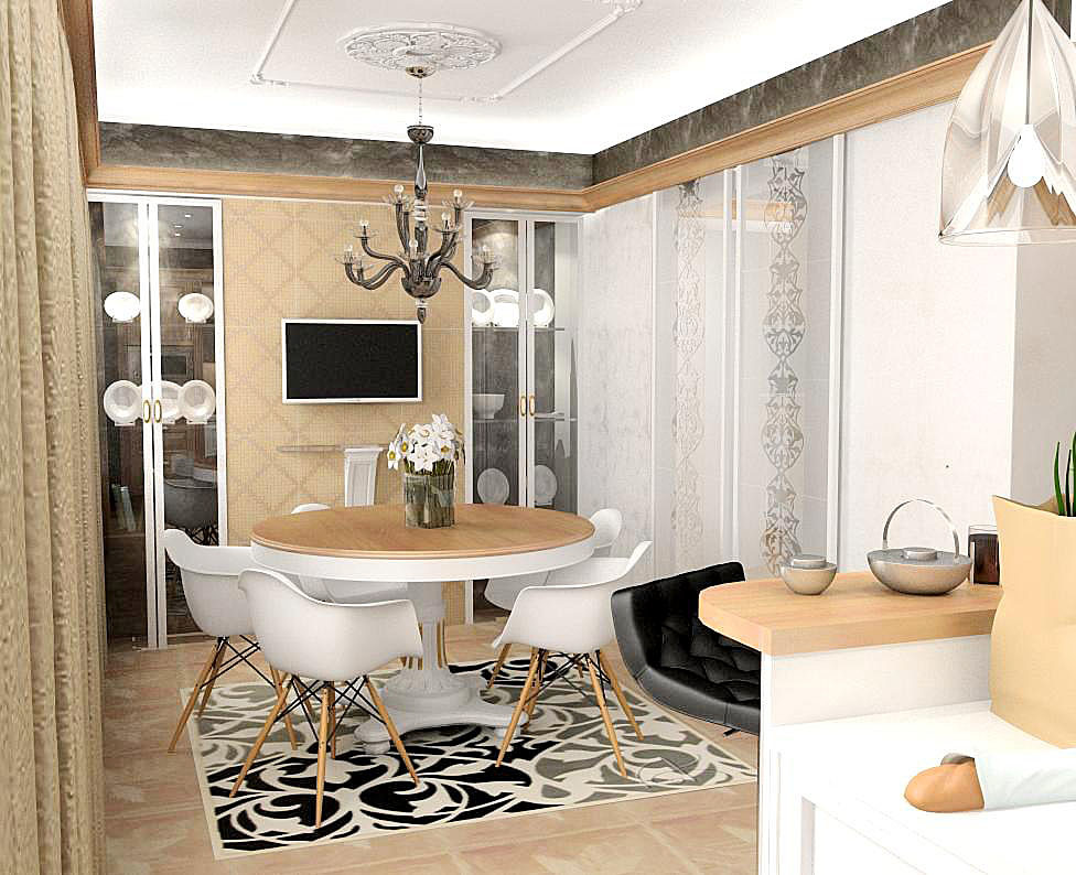 3-х комнатная квартира, площадью 118 кв.м