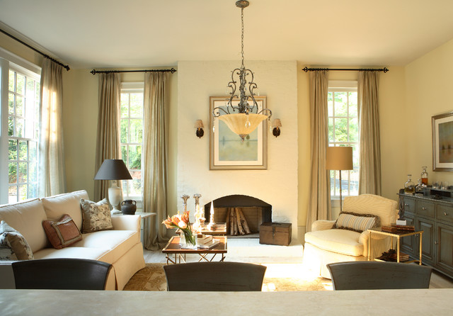 J. Hirsch Interior Design klassisk-vardagsrum