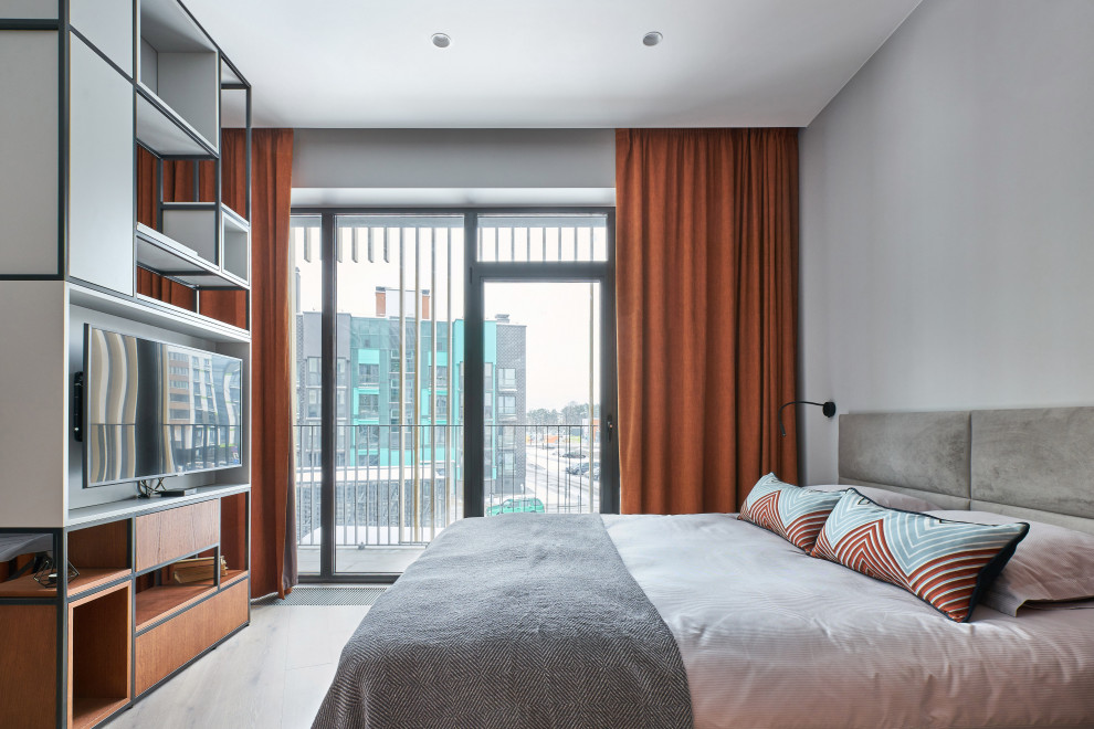 Фото спальни для Центра интерьерных решений по проекту Ксении Мицкевич