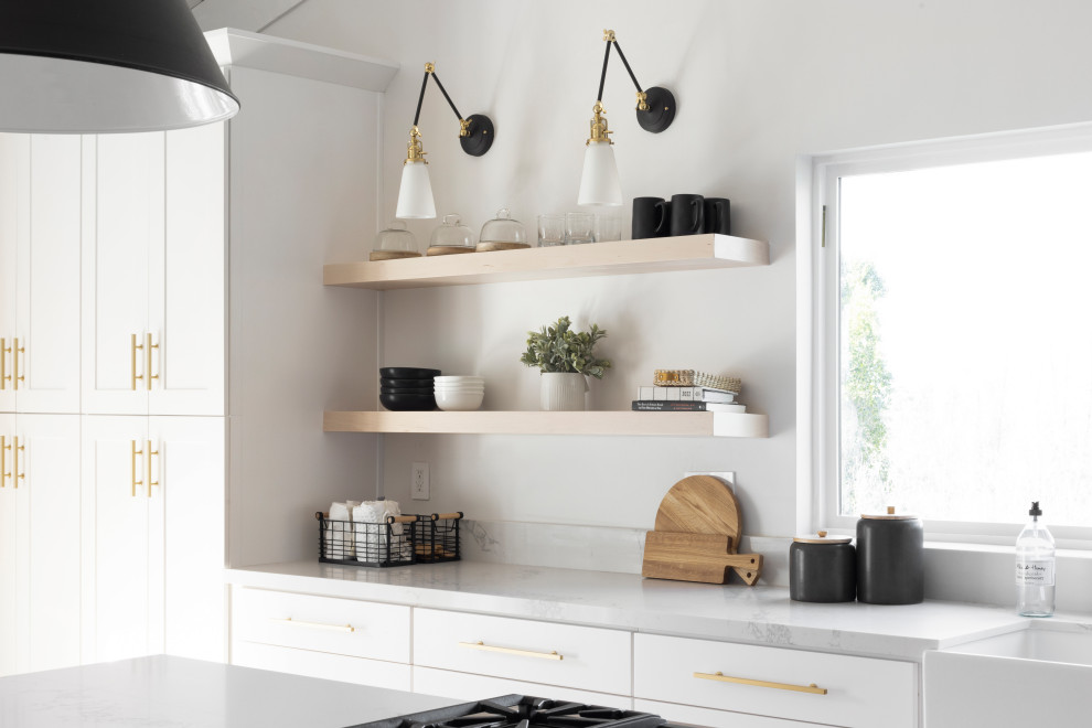 Transitional home design photo in Los Angeles