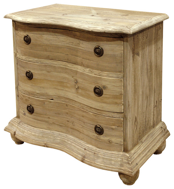 30 Wide Reclaimed Pine Chest Of Drawers Natural Rustic Accent