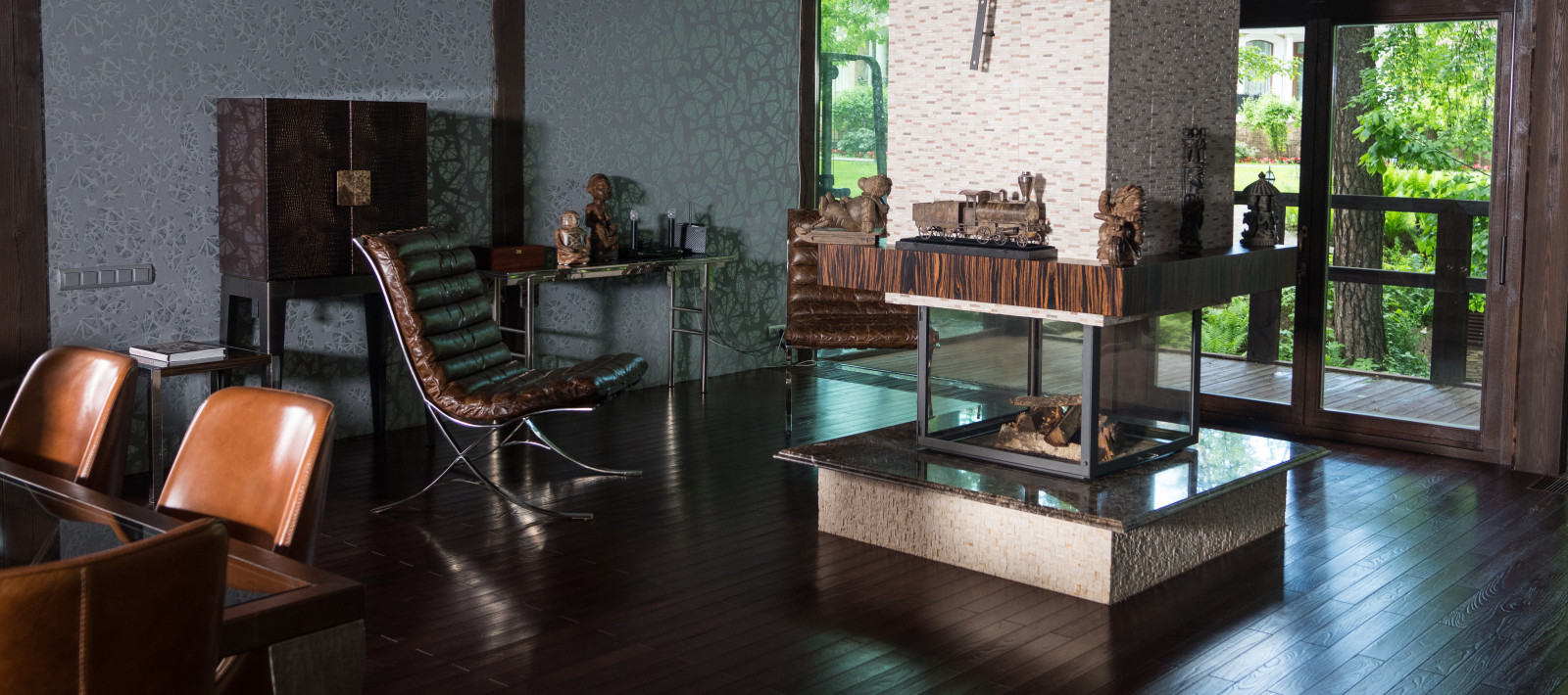 Интерьер и экстерьер загородного комплекса