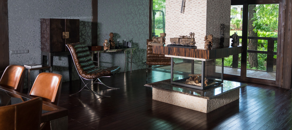 Интерьер и экстерьер загородного комплекса