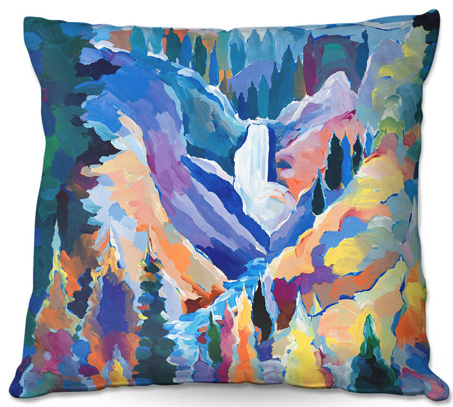Yellowstone Outdoor Pillow, 18"x18"