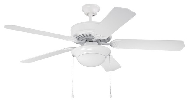 Craftmade C209 Pro Builder 209 42 Or 52 5 Blade Ceiling Fan Traditional Fans By Buildcom Houzz Craftmade C209 Pro Builder 209 42 Or, Litex 7 In H W White Schoolhouse Ceiling Fan Light Shade