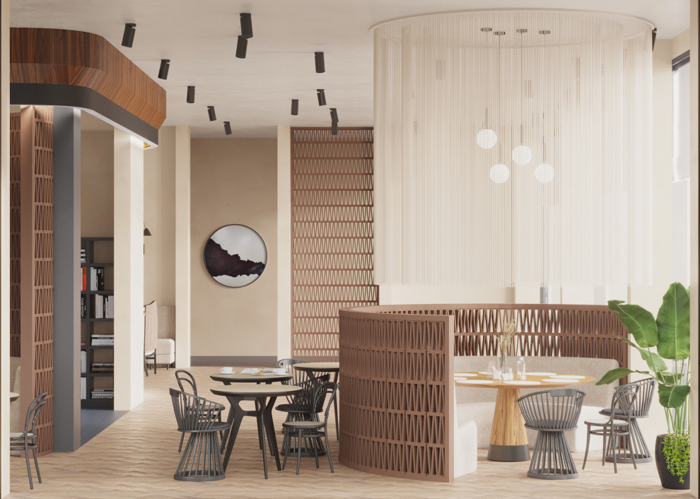 Ресторан с книжным магазином "Мыслитель"