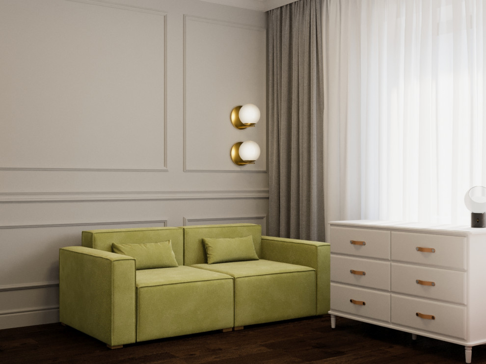 Дизайн детской в частном доме в Подмосковье, 220м2