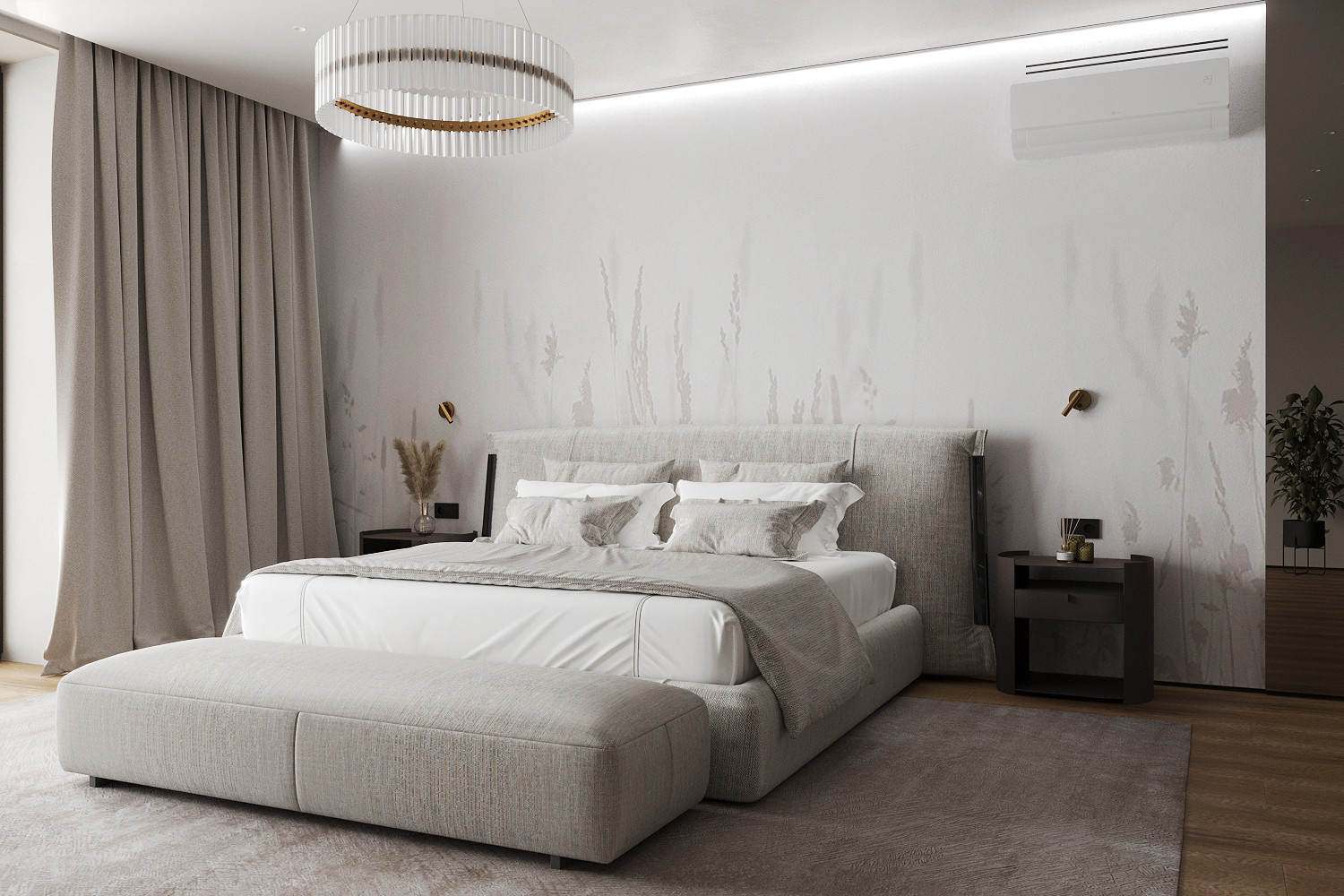 Дом ДНТ "Удача". Спальня