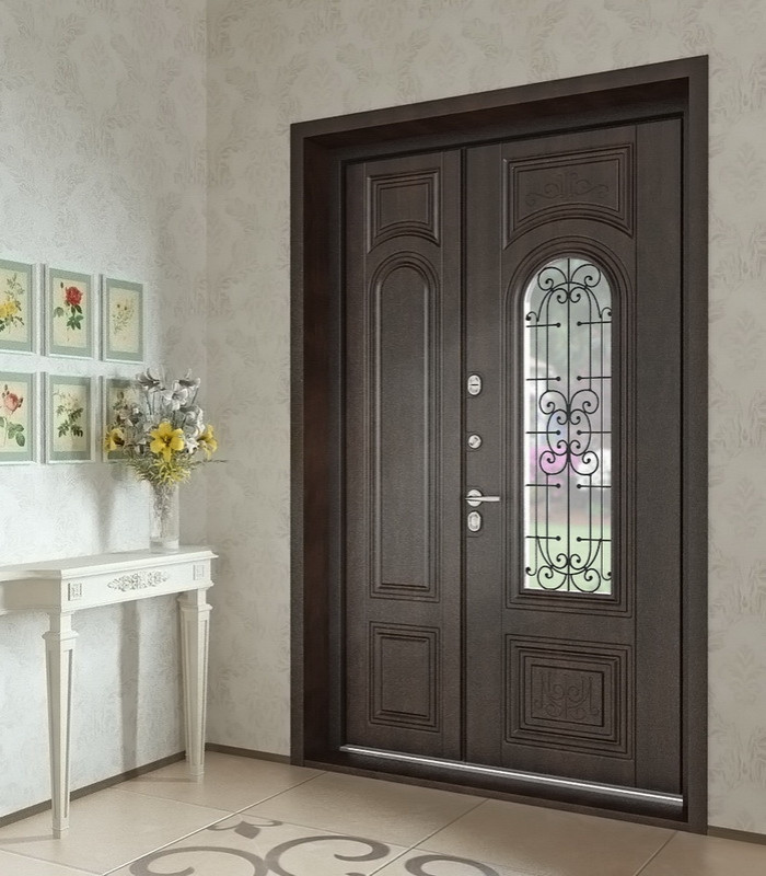 Установленные двери