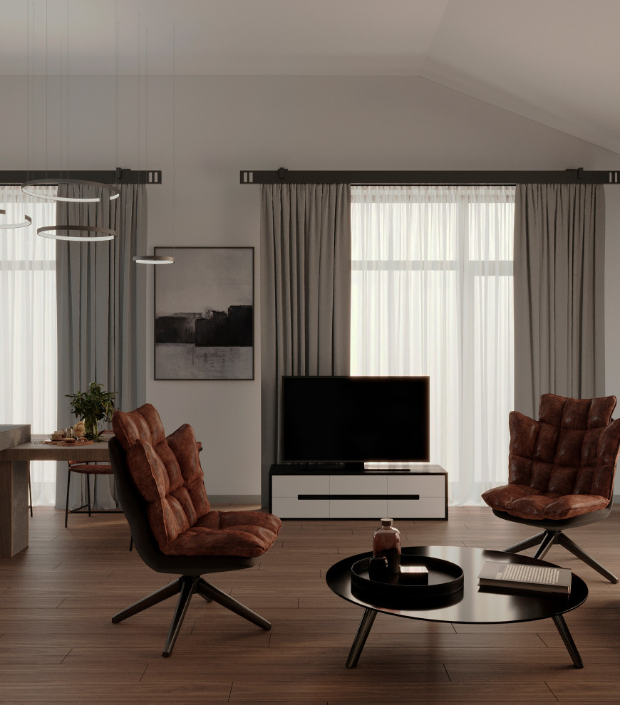 Интерьер дома в стиле лофт