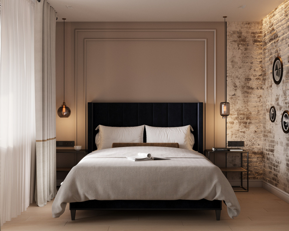 Дизайн-проект квартиры 60 кв.м в  стиле Петербургский Лофт