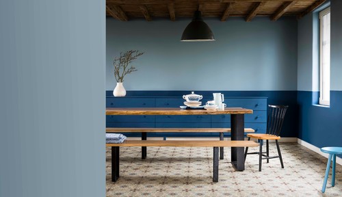 Ways To Work With Denim Drift Dulux Colour Of The Year 2017