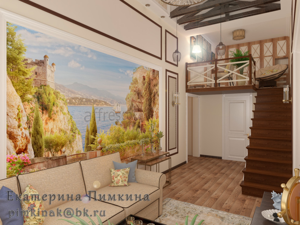 Дизайн квартиры в городе Севастополь на берегу Черного моря