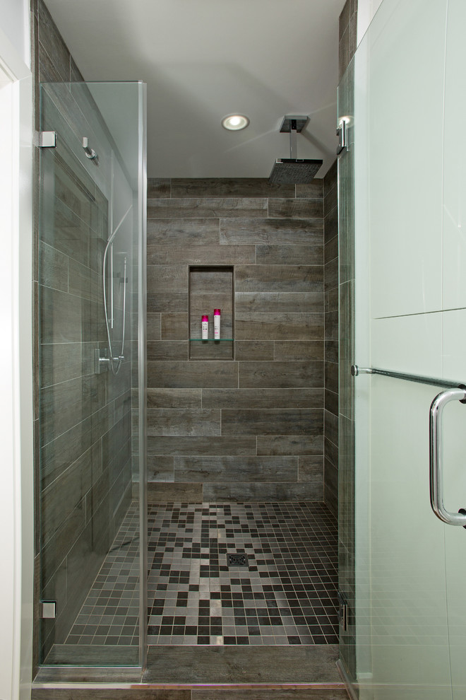 Inspiration for a transitional bathroom in DC Metro.